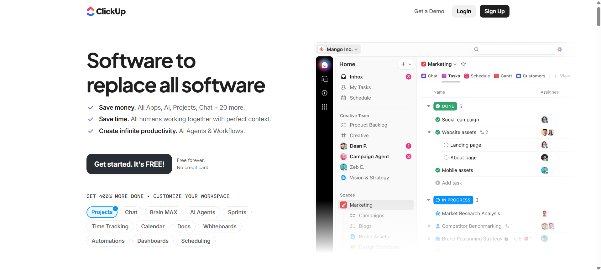 What advantages did ClickUp bring to our teams project workflows