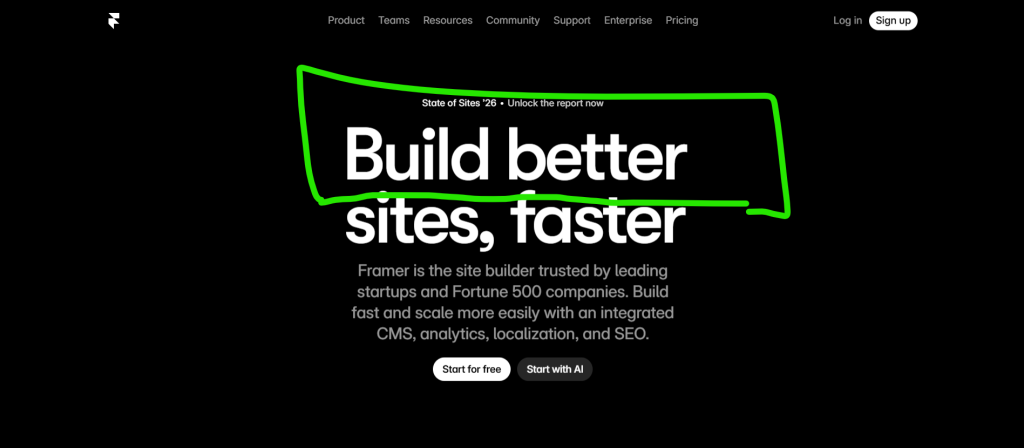 framer vs wix no-code builder