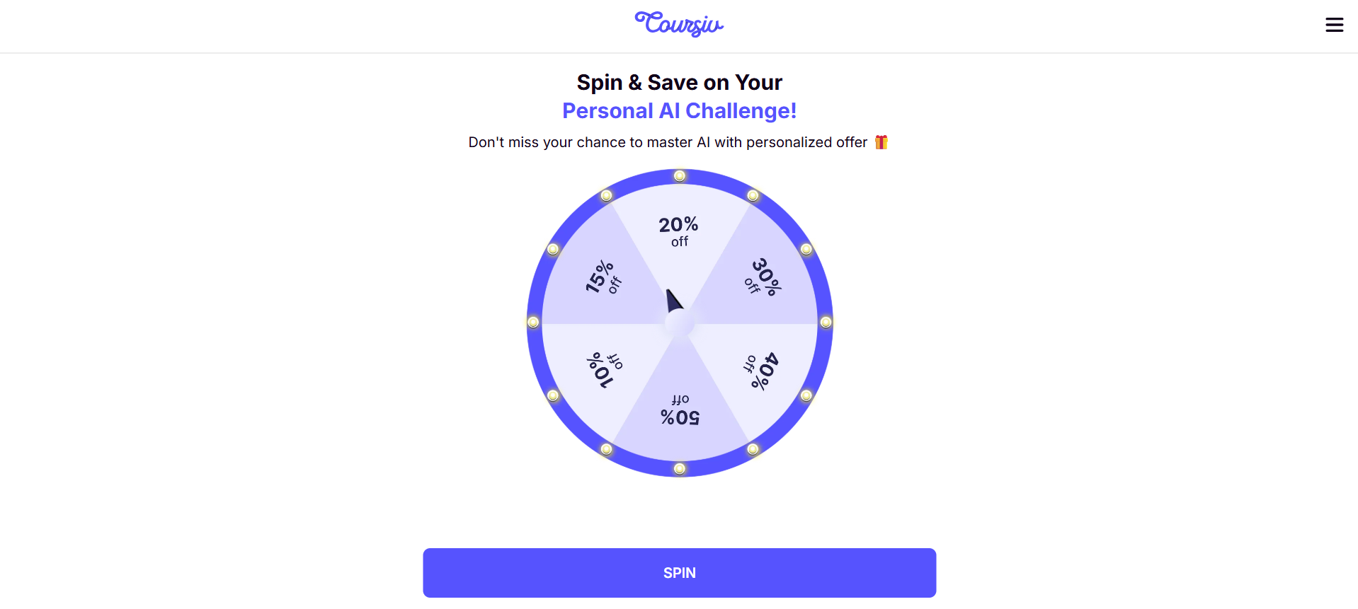 Coursive signup bonus