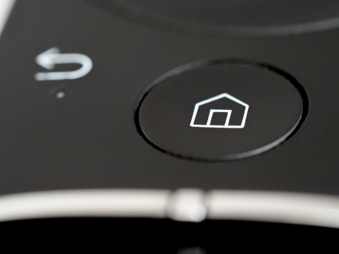 black and white camera button