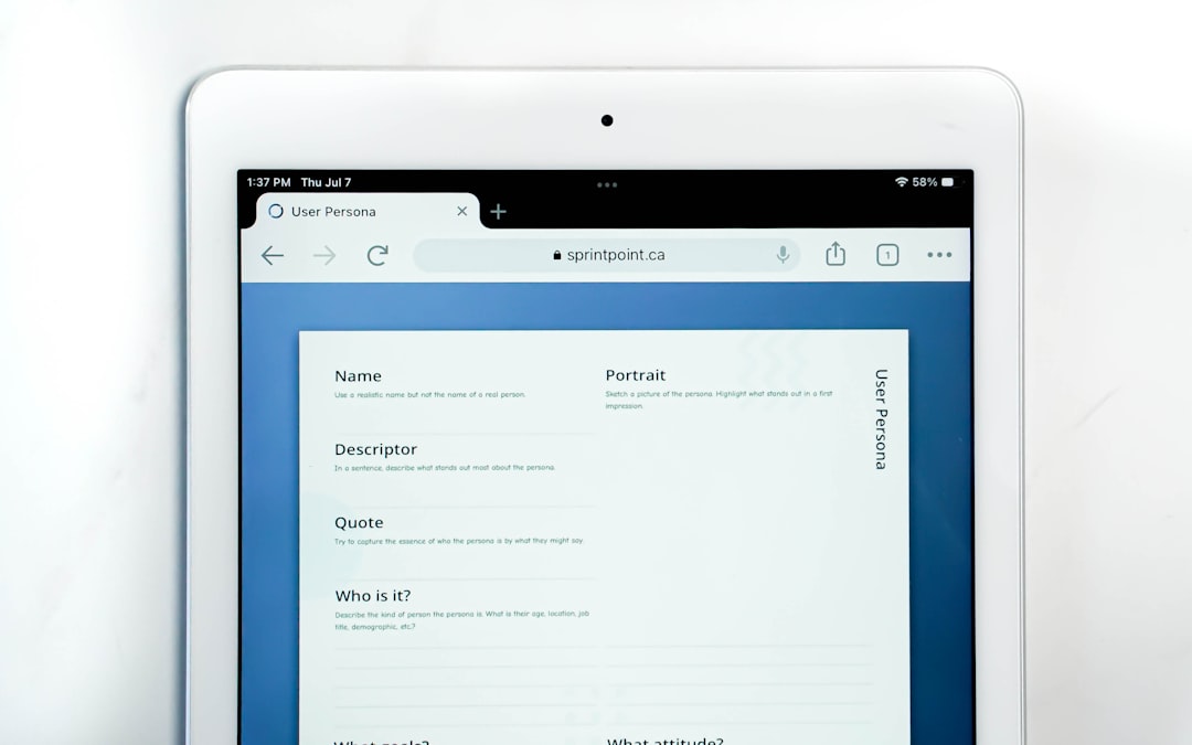 a white rectangular device with a screen