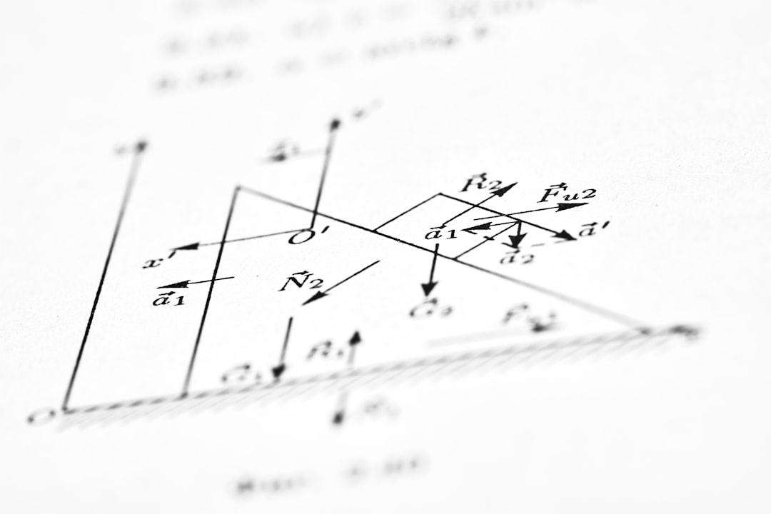 Diagram illustrating force vectors on an angled plane.
